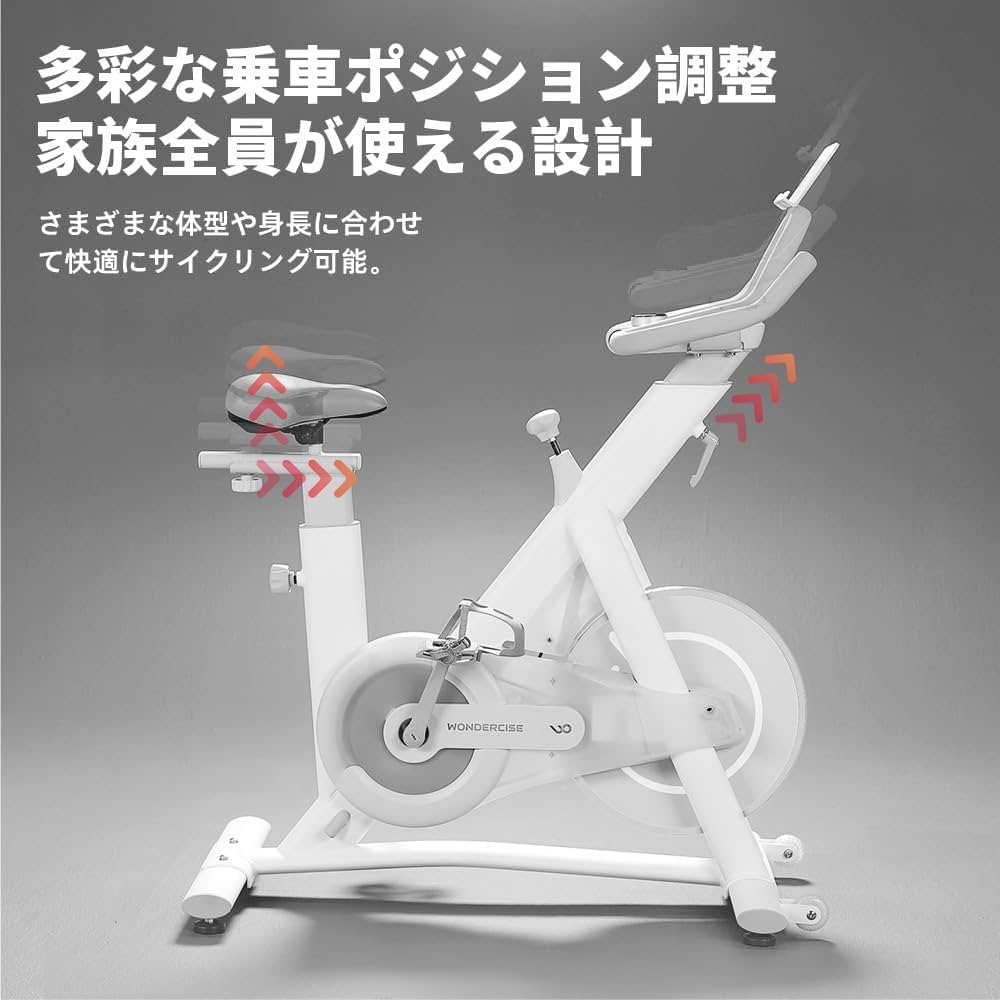 Amazon.co.jp: 【公式】ワンダーコア フィットネスバイク エアロ